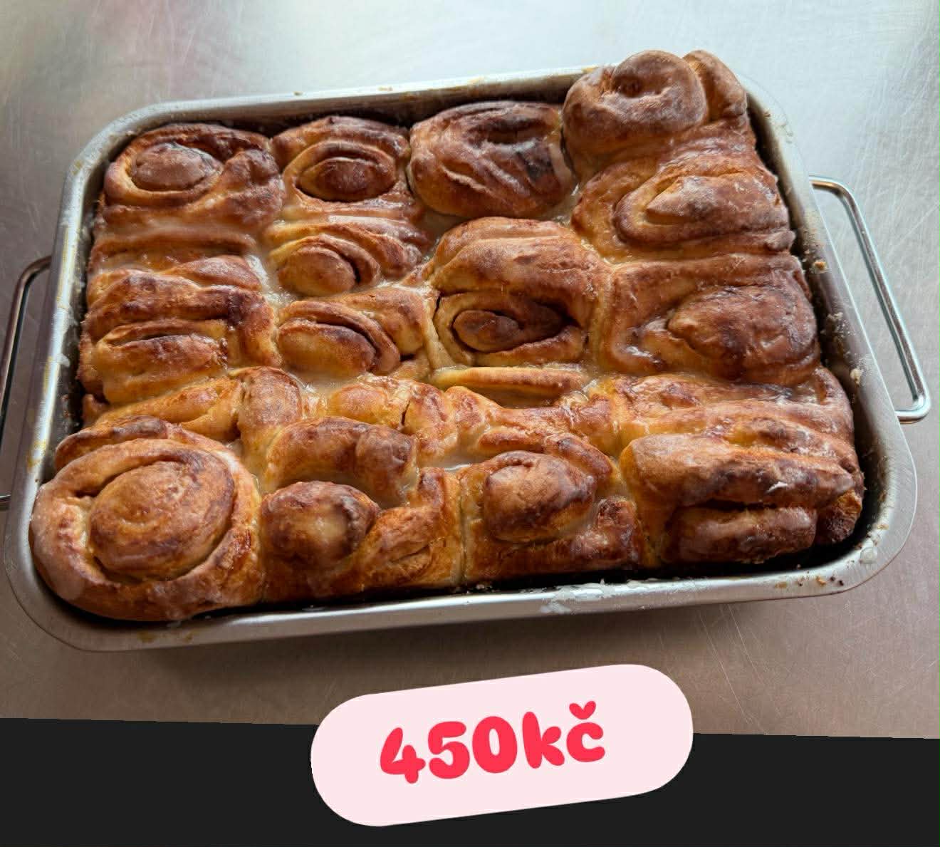 Kynuté skořicové Šneky 